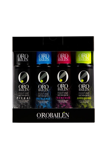 Oro Bailén 4 Variedades - Estuche con ventana 4x100 ml.