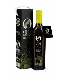 ORO BAILÉN ARBEQUINA BOTELLA 500ML ESTUCHE ASA CORDÓN