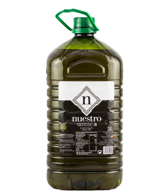 HUILE D'OLIVE EXTRA VIERGE 5L- PET - Huile d'Olive Vierge Extra