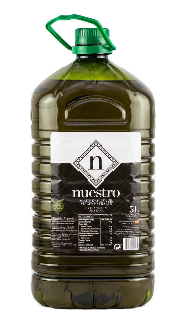 Huile d'olive extra vierge · Bidon de 5 litres