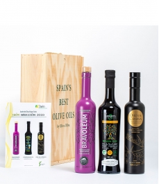 3 "Jaén Selección 2020" in Gourmet Geschenkbox - die besten olivenöle zum verschenken