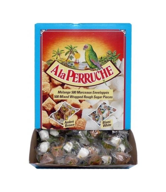 La Perruche Irregular sugar cubes -...