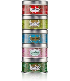 Kusmi Selección de tés VERDES, GREEN - Set 5x25 g