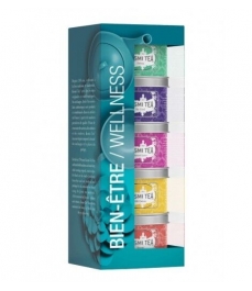 Kusmi Tea Selección Bienestar Estuche 5x25 gr. - Set Bien-Être / Wellness