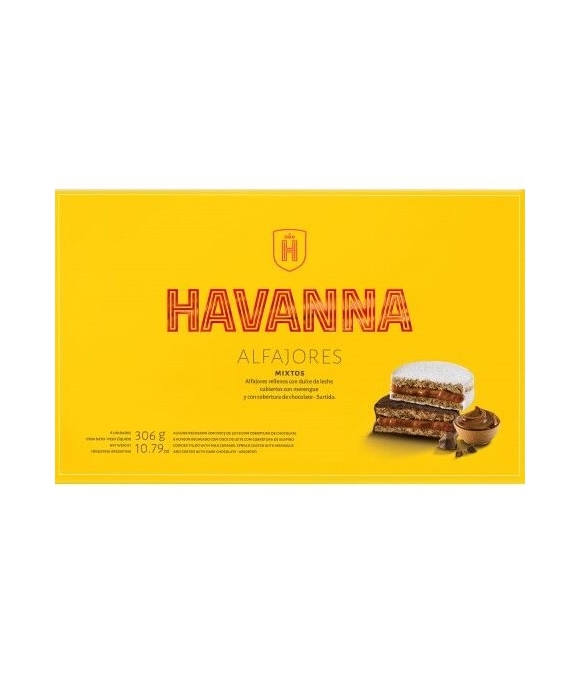 Havanna Mixed Alfajores 6 Units - Box...