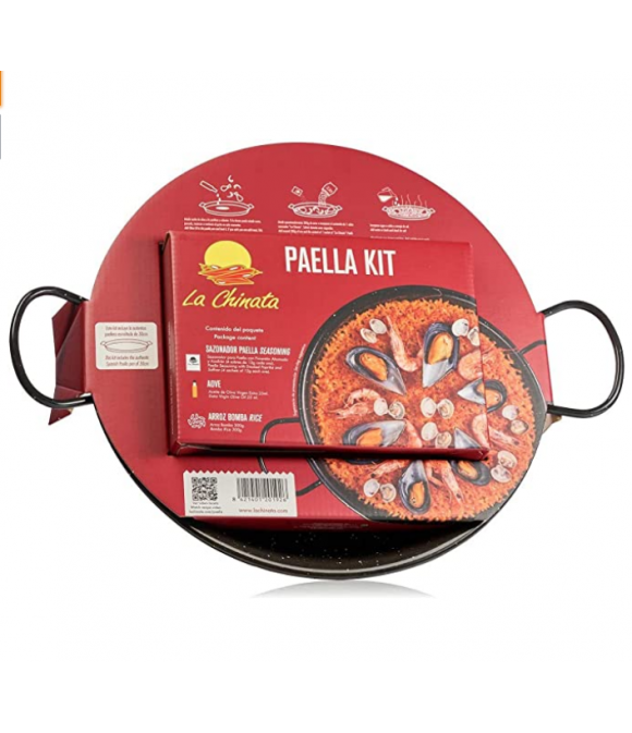 La Chinata Kit Paella avec poêle à...