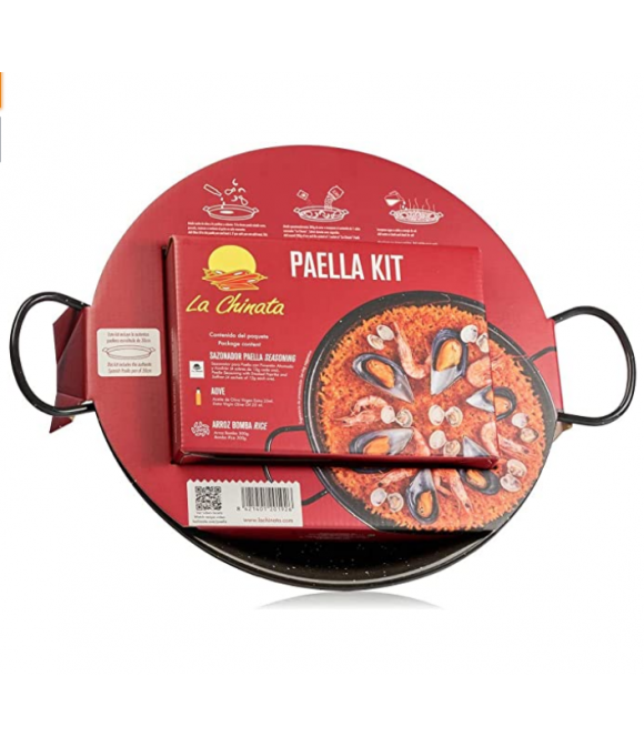 La Chinata Paella Kitpaella pan - 30 cm