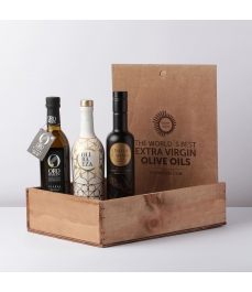 Aceites Jaén selección 2021 en caja de madera Aceites Jaén selección 2021 en caja de madera 2