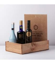 Mejores aceites del mundo (Mario Solinas) 2021 en caja de madera Mejores aceites del mundo (Mario Solinas) 2021 en caja de madera 2