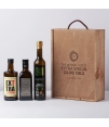 Mejores aceites del mundo (Olive Japan) 2021 en caja de madera