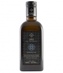 Oro del Desierto Arbequina - Bouteille en verre 500 ml.