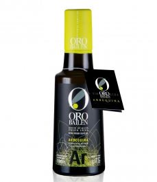 huile d'olive oro bailén reserva familiar arbequina bouteille en verre de 250ml 