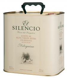 EL SILENCIO | ACEITE DE OLIVA VIRGEN EXTRA 100% ARBEQUINA Lata 2.5L
