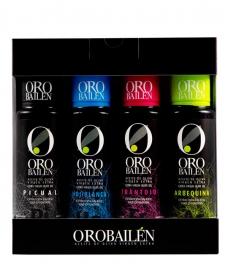 Oro Bailén - étui 4 variété de bouteilles 100ML