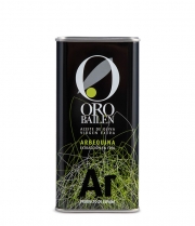 aceite de oliva Oro Bailén Reserva Familiar Arbequina botella de vidrio de 500ml 