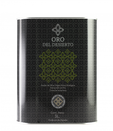 huile d'olive oro del desierto lechín boîte de 1l