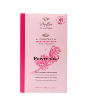 Dolfin Chocolate negro con pimienta rosa - Tableta de 70 gr