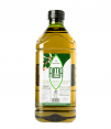 Transparent plastic carafe of olive oil alma oliva of 2 l