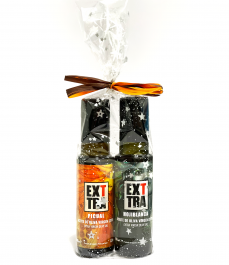 Exttra Pack Hojiblanca et Picual - 2 Bouteilles en verre 100 ml.