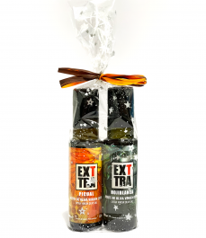 Exttra Pack Hojiblanca y Picual - 2 botellas de vidrio 100 ml.