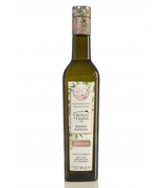 d'olive castillo de canena reserva familiar arbequina bouteille en verre 500 ml