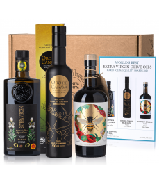 Meilleures Huiles d'Olive d'Espagne 2021 coffret cadeau