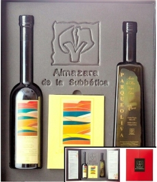 Aceites premiados de Almazaras de la Subbética - Estuche rojo