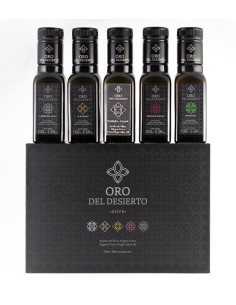 Oro del Desierto Estuche Regalo - 5 Botellas de vidrio 100 ml. Oro del Desierto Estuche Regalo - 5 Botellas de vidrio 100 ml. 2