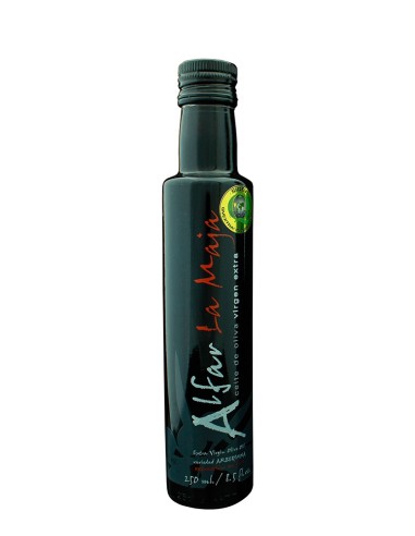 Alfar La Maja Arbequina - Botella de vidrio 250 ml.