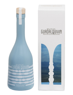 Balcón del Guadalquivir Picual - Botella de vidrio con estuche 500 ml. Balcón del Guadalquivir Picual - Botella de vidrio con estuche 500 ml.