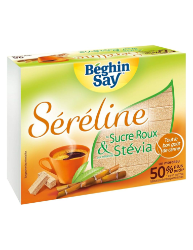 Béghin Say Séréline Azúcar Moreno con Stevia - Paquete 250 gr.