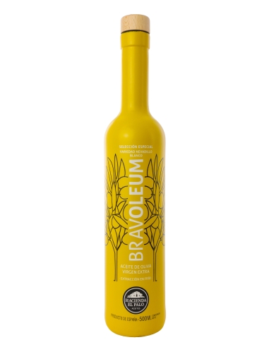 Bravoleum Nevadillo Blanco - Botella de vidrio 500 ml.