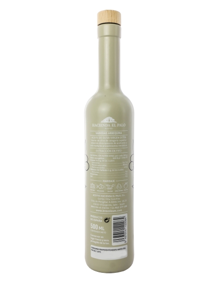 Bravoleum Arbequina - Botella de vidrio 500 ml.