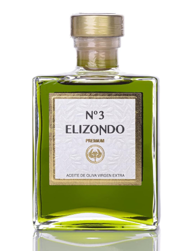Elizondo Picual Premium Nº3 - Botella de vidrio 200 ml.