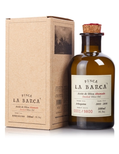 Finca La Barca Geräuchertes Olivenöl...