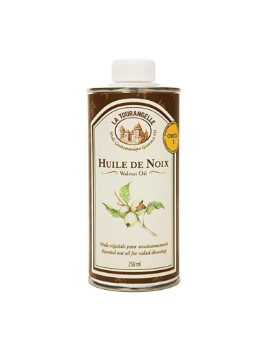 La Tourangelle Aceite de nueces - Botella metálica 250 ml.