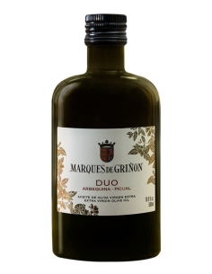 Marqués de Griñón Duo Arbequina Picual - Botella de vidrio 500 ml. Marqués de Griñón Duo Arbequina Picual - Botella de vidrio 500 ml.