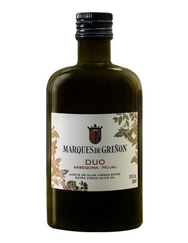 Marqués de Griñón Duo Arbequina Picual - Botella de vidrio 500 ml.