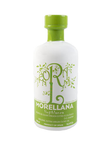 Morellana Hojiblanca - Botella de vidrio 500 ml.