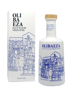 Olibaeza Patrimonio Azul - Botella de vidrio 500 ml.