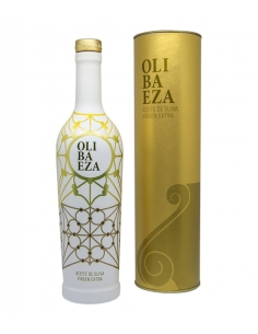 Olibaeza Patrimonio Dorado - Botella de vidrio 500 ml.