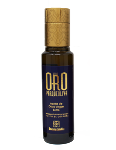 Parqueoliva Serie Oro - Botella de vidrio 100 ml.