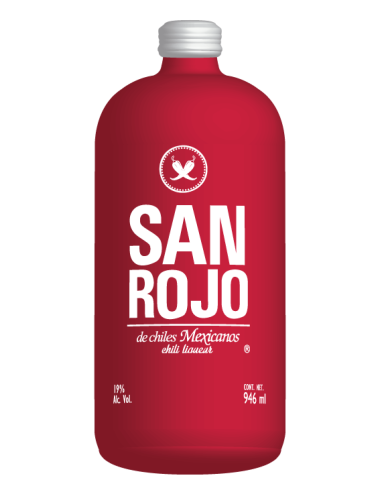 Sanrojo Chili-Likör - Glasflasche 700...
