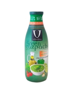 Villaolivo Gazpacho verde - Botella de vidrio 1 l.