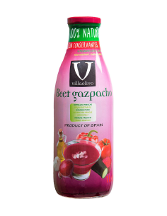 Villaolivo Gazpacho de remolacha - Botella de vidrio 1 l.