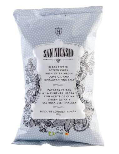 San Nicasio Chips mit Schwarzer...