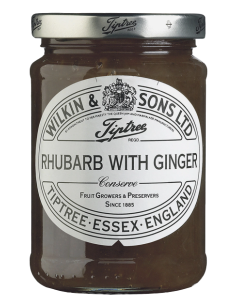 Wilkin & Sons Tiptree Mermelada de Ruibarbo y Jengibre - Tarro 340 gr.