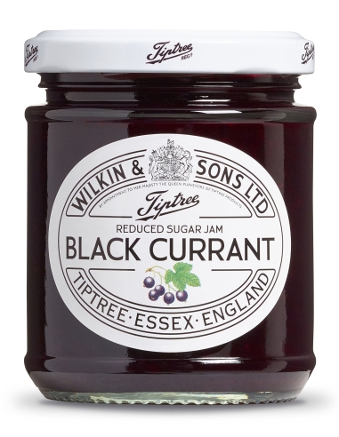 Wilkin & Sons Tiptree Mermelada de Grosella negra con Azúcar reducido - Tarro 200 gr.