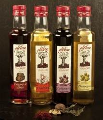 Vinagre Plétora "de vino de Jerez" - botella vidrio 250 ml.