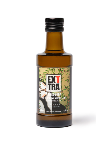 Exttra Arbequina - Glass bottle 250 ml.